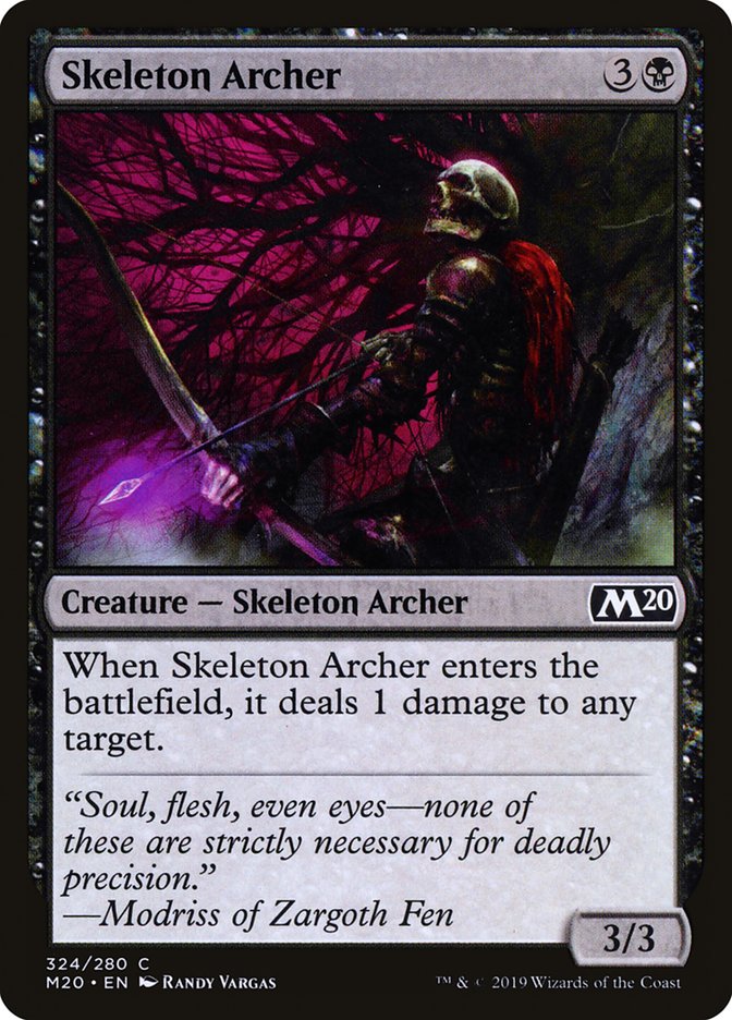 Skeleton Archer [Core Set 2020] | Rock City Comics