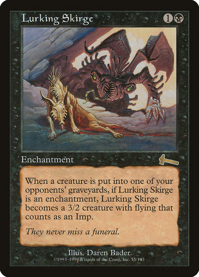 Lurking Skirge [Urza's Legacy] | Rock City Comics