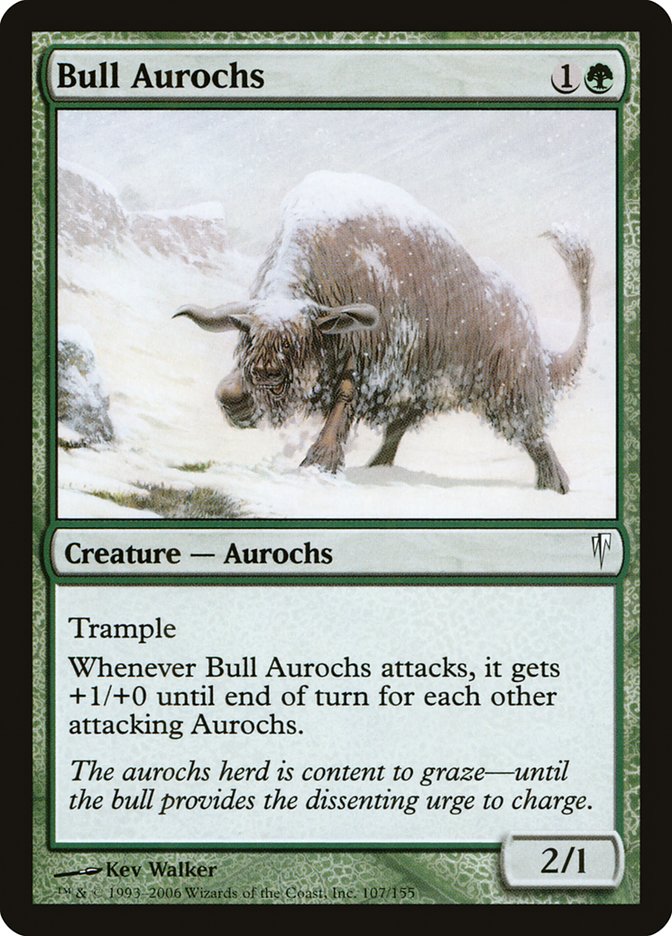 Bull Aurochs [Coldsnap] | Rock City Comics