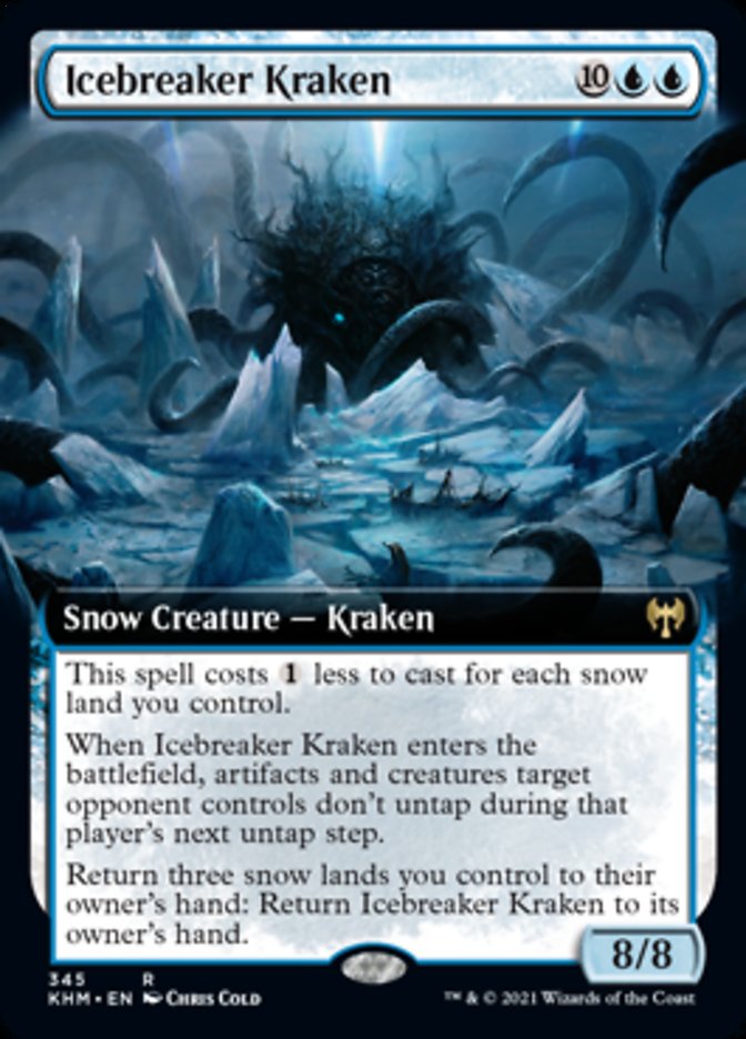 Icebreaker Kraken (Extended Art) [Kaldheim] | Rock City Comics