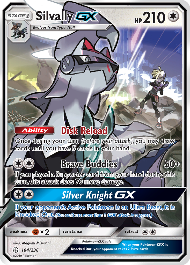 Silvally GX (184/236) [Sun & Moon: Cosmic Eclipse] | Rock City Comics