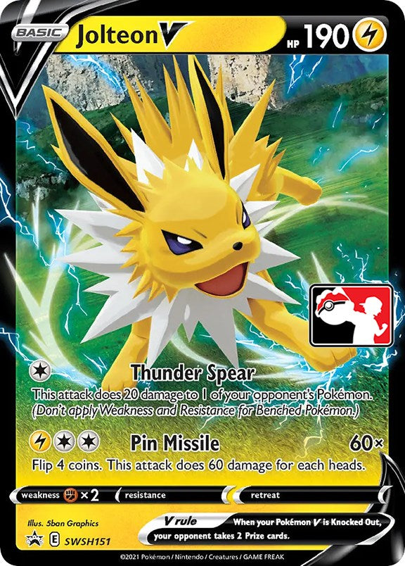 Jolteon V (SWSH151) [Prize Pack Series One] | Rock City Comics