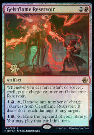 Geistflame Reservoir [Innistrad: Midnight Hunt Prerelease Promos] | Rock City Comics