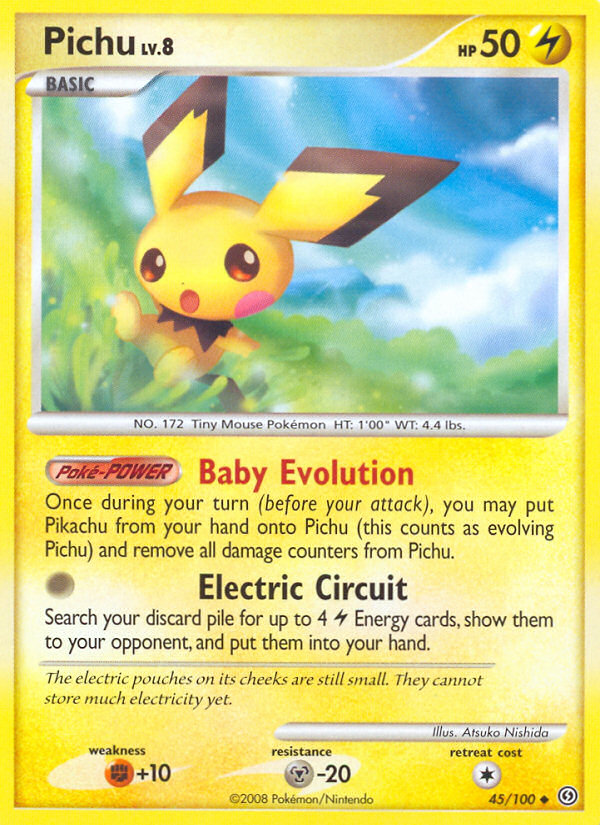 Pichu (45/100) [Diamond & Pearl: Stormfront] | Rock City Comics