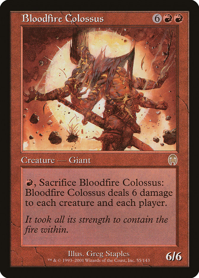 Bloodfire Colossus [Apocalypse] | Rock City Comics