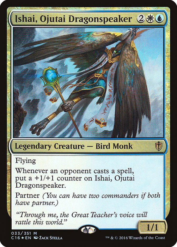 Ishai, Ojutai Dragonspeaker [Commander 2016] | Rock City Comics