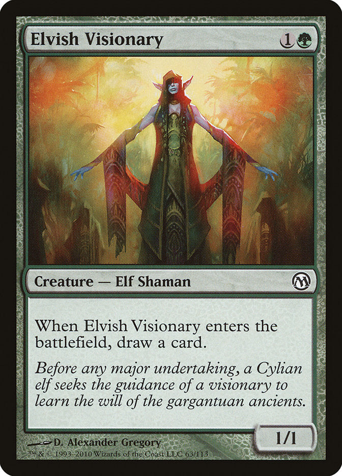 Elvish Visionary [Duels of the Planeswalkers] | Rock City Comics