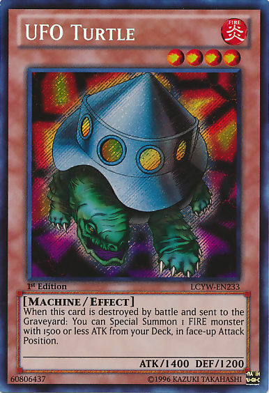 UFO Turtle [LCYW-EN233] Secret Rare | Rock City Comics