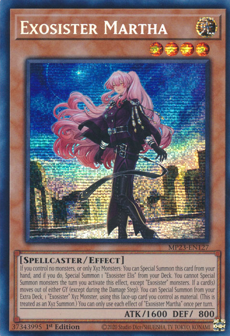 Exosister Martha [MP23-EN127] Prismatic Secret Rare | Rock City Comics