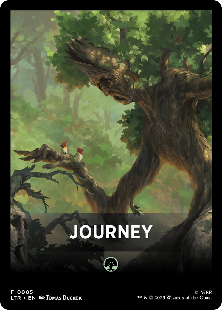 Journey Theme Card [The Lord of the Rings: Tales of Middle-Earth Tokens] | Rock City Comics