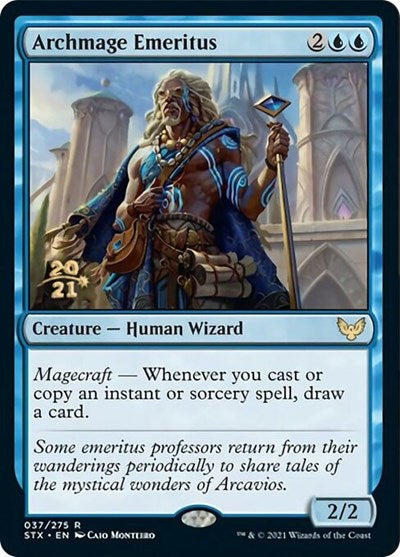 Archmage Emeritus [Strixhaven: School of Mages Prerelease Promos] | Rock City Comics