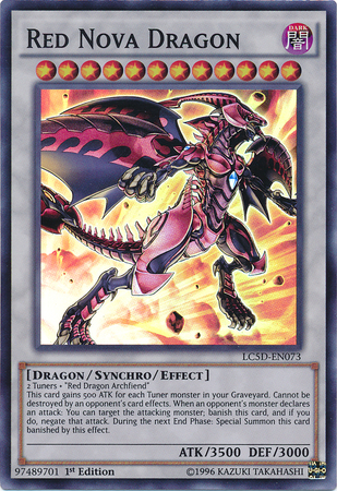 Red Nova Dragon [LC5D-EN073] Super Rare | Rock City Comics