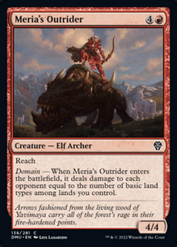 Meria's Outrider [Dominaria United] | Rock City Comics