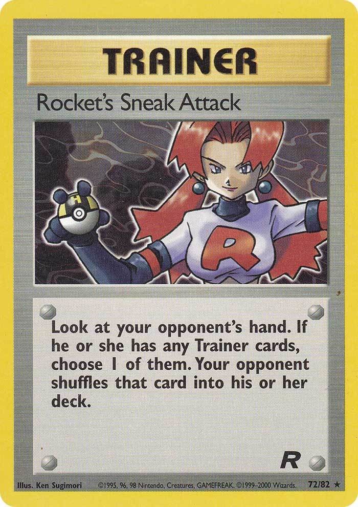 Rocket's Sneak Attack (72/82) [Team Rocket Unlimited] | Rock City Comics