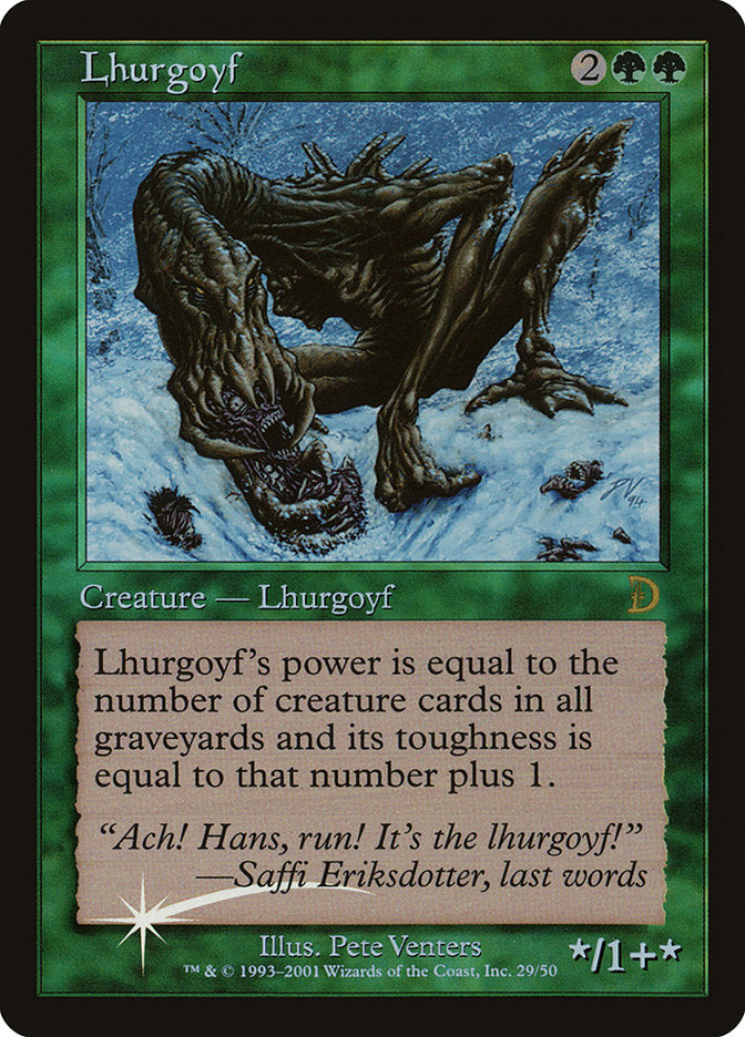 Lhurgoyf [Deckmasters] | Rock City Comics