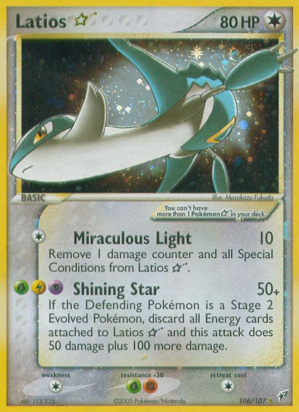 Latios Star (106/107) [EX: Deoxys] | Rock City Comics