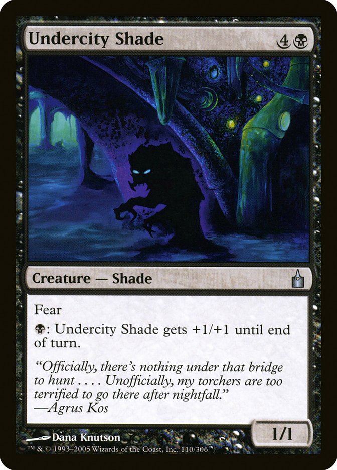 Undercity Shade [Ravnica: City of Guilds] | Rock City Comics