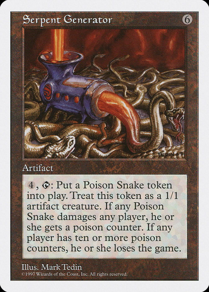 Serpent Generator [Fifth Edition] | Rock City Comics