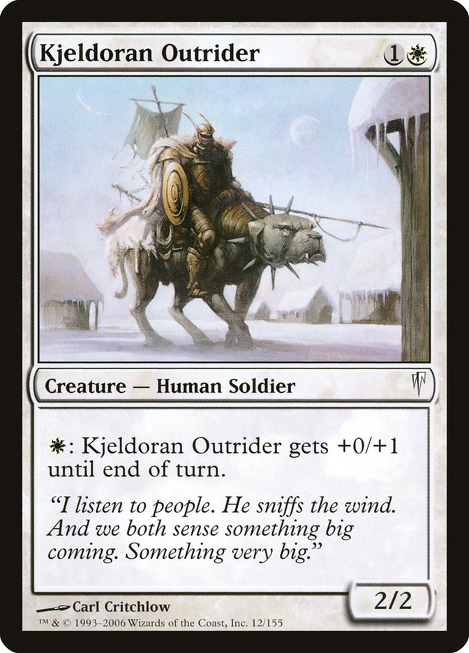 Kjeldoran Outrider [Coldsnap] | Rock City Comics