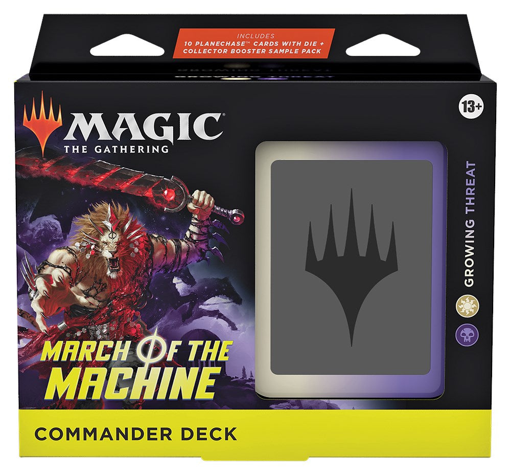 March of the Machine - Commander Deck (Growing Threat) | Rock City Comics