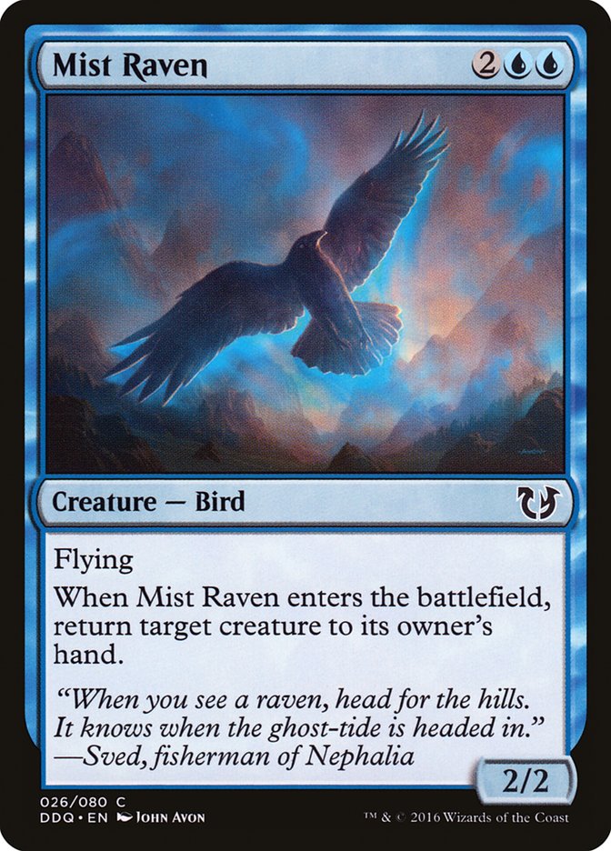 Mist Raven [Duel Decks: Blessed vs. Cursed] | Rock City Comics