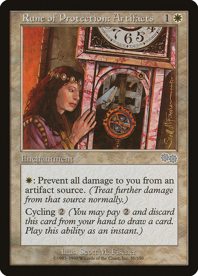 Rune of Protection: Artifacts [Urza's Saga] | Rock City Comics
