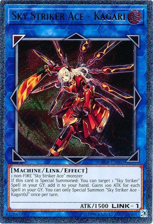 Sky Striker Ace - Kagari [OP08-EN002] Ultimate Rare | Rock City Comics