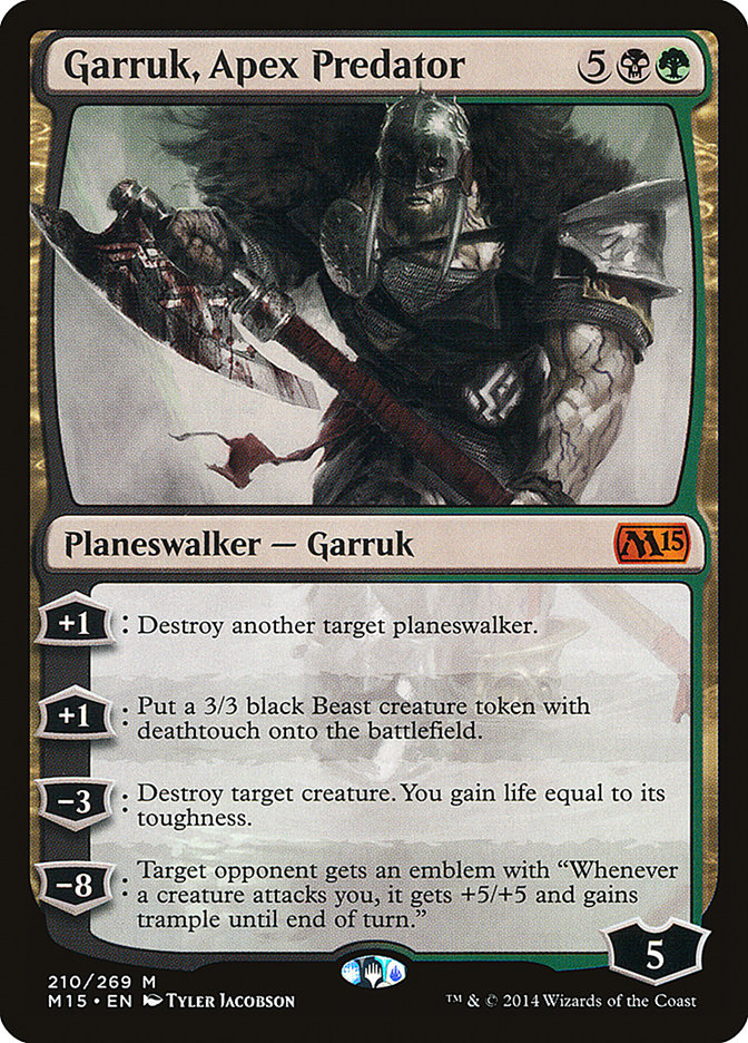 Garruk, Apex Predator [Magic 2015] | Rock City Comics