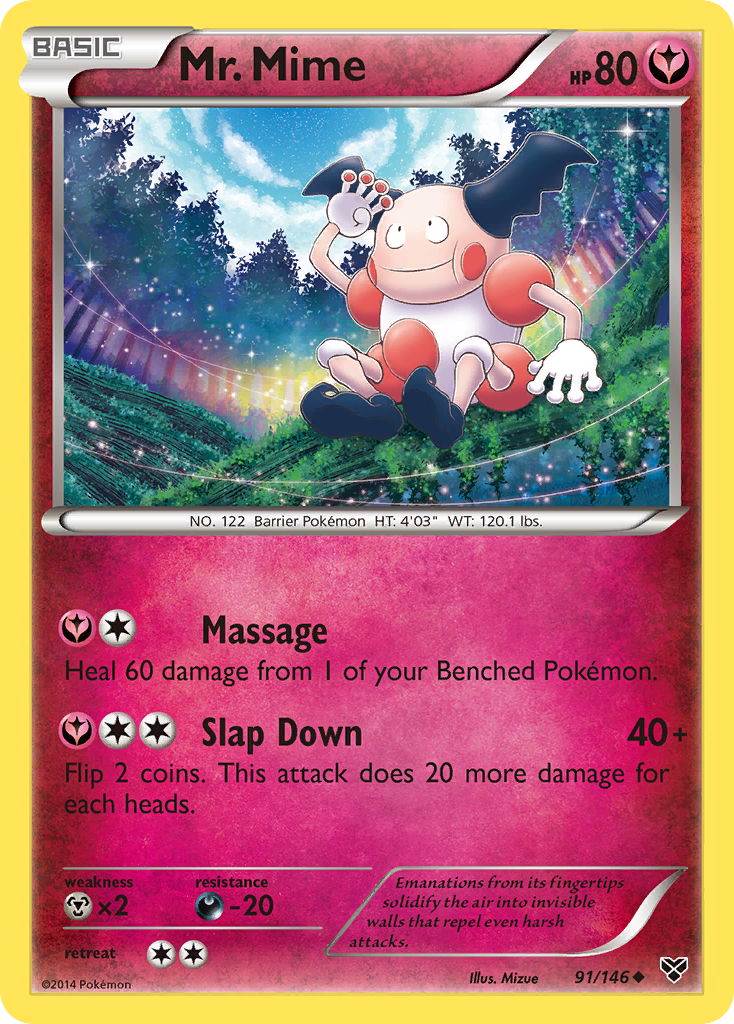 Mr. Mime (91/146) [XY: Base Set] | Rock City Comics