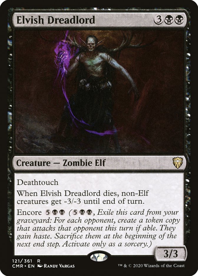 Elvish Dreadlord [Commander Legends] | Rock City Comics