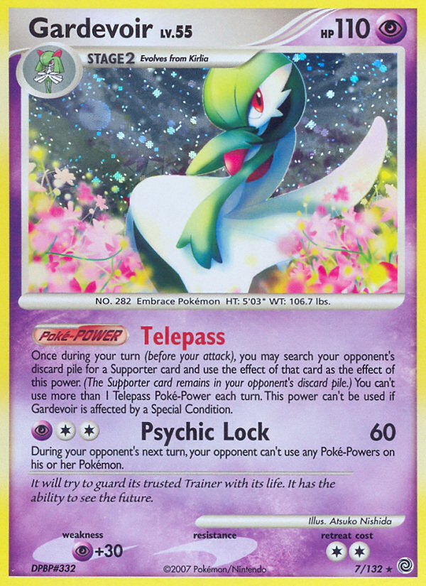 Gardevoir (7/132) [Diamond & Pearl: Secret Wonders] | Rock City Comics