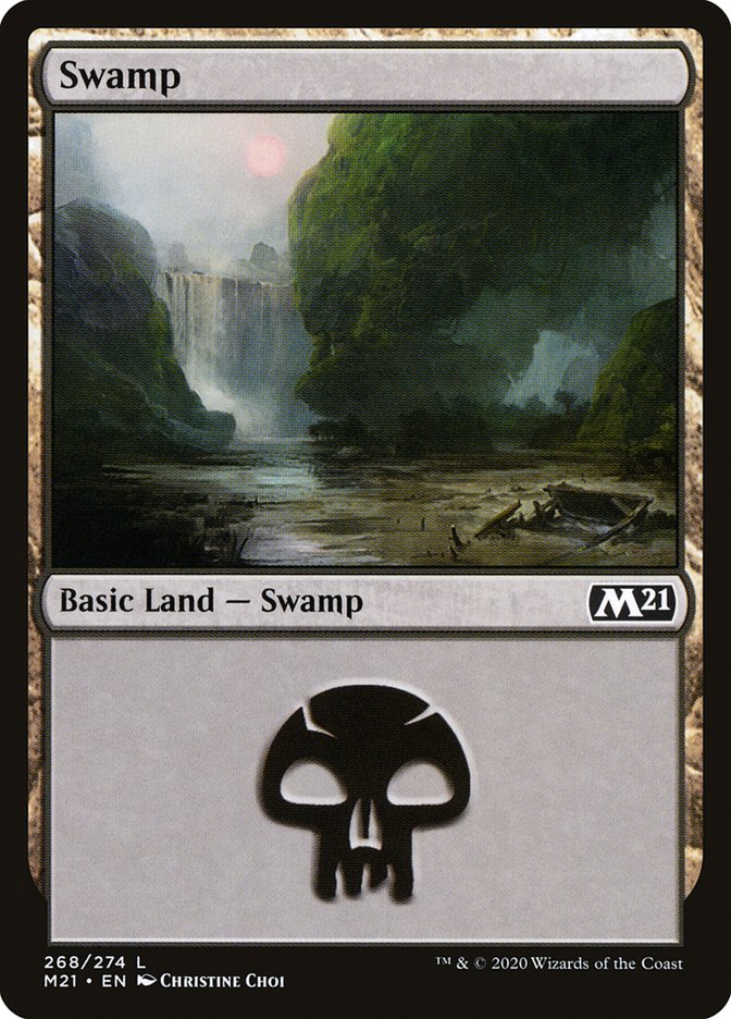 Swamp (268) [Core Set 2021] | Rock City Comics