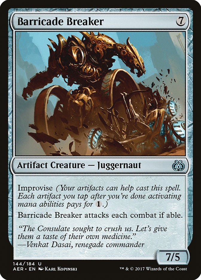 Barricade Breaker [Aether Revolt] | Rock City Comics