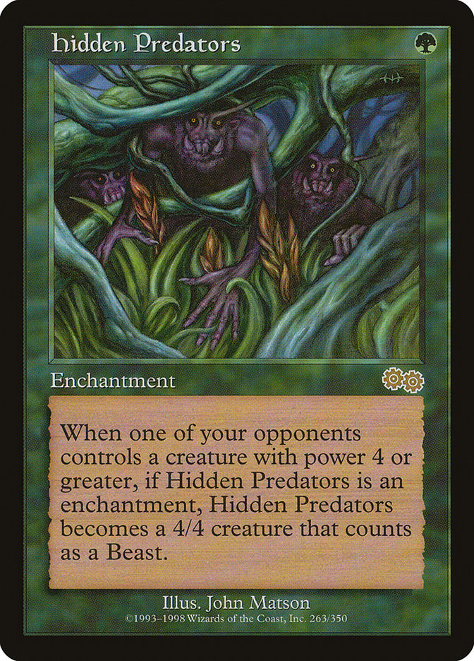 Hidden Predators [Urza's Saga] | Rock City Comics