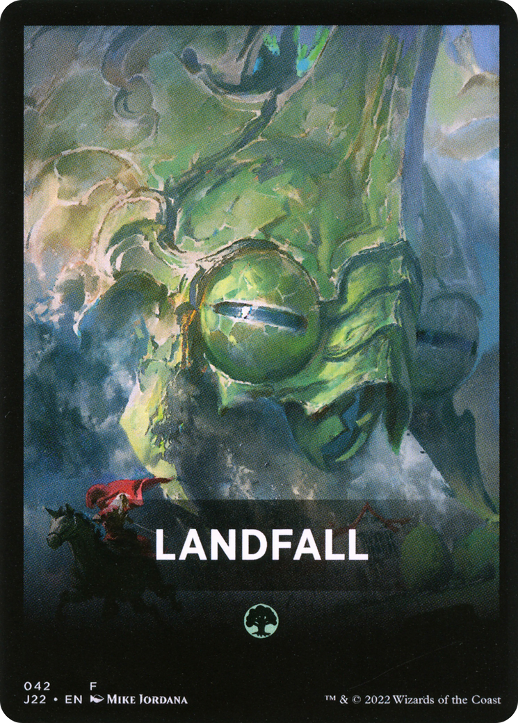 Landfall Theme Card [Jumpstart 2022 Front Cards] | Rock City Comics