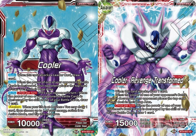 Cooler // Cooler, Revenge Transformed [BT9-002] | Rock City Comics