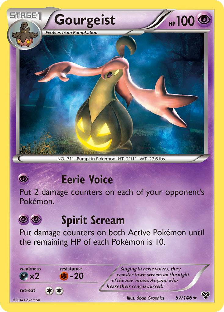 Gourgeist (57/146) [XY: Base Set] | Rock City Comics