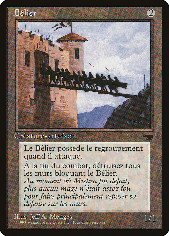 Battering Ram (French) - "Belier" [Renaissance] | Rock City Comics