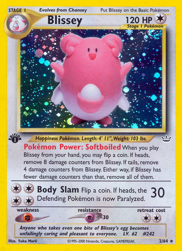 Blissey (2/64) [Neo Revelation 1st Edition] | Rock City Comics