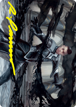 Killian, Ink Duelist Art Card (Gold-Stamped Signature) [Strixhaven: School of Mages Art Series] | Rock City Comics