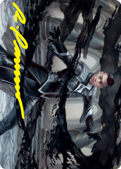 Killian, Ink Duelist Art Card (Gold-Stamped Signature) [Strixhaven: School of Mages Art Series] | Rock City Comics