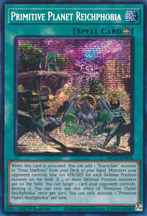 Primitive Planet Reichphobia [MP23-EN096] Prismatic Secret Rare | Rock City Comics