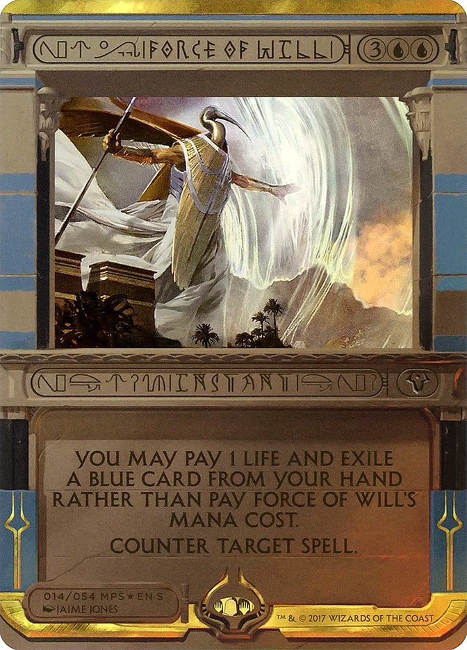 Force of Will (Invocation) [Amonkhet Invocations] | Rock City Comics