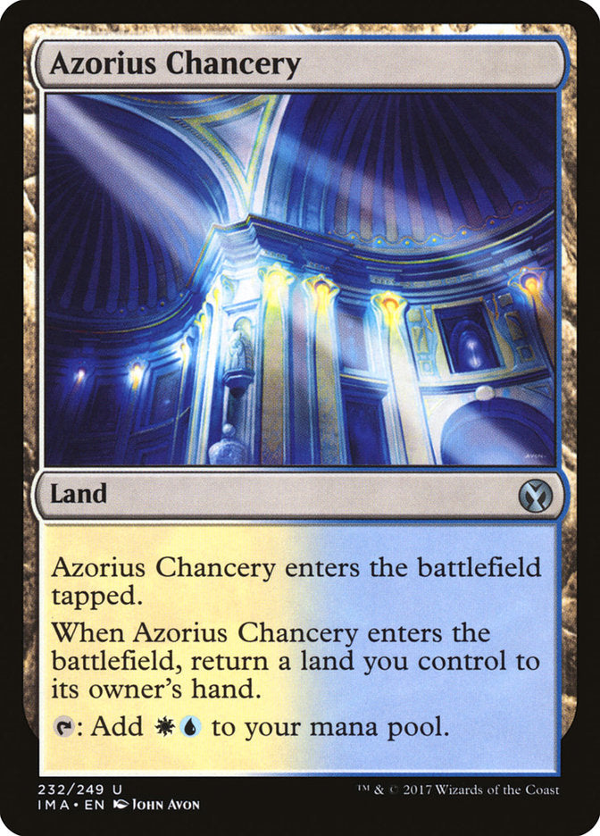 Azorius Chancery [Iconic Masters] | Rock City Comics