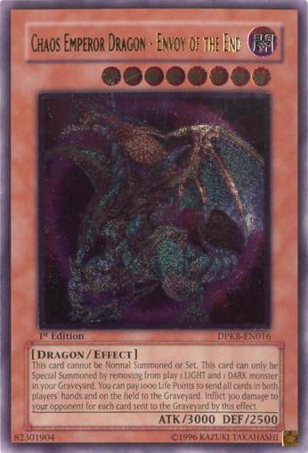 Chaos Emperor Dragon - Envoy of the End [DPKB-EN016] Ultimate Rare | Rock City Comics