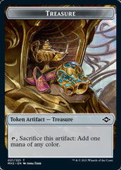 Beast Token // Treasure Token (21) [Modern Horizons 2 Tokens] | Rock City Comics