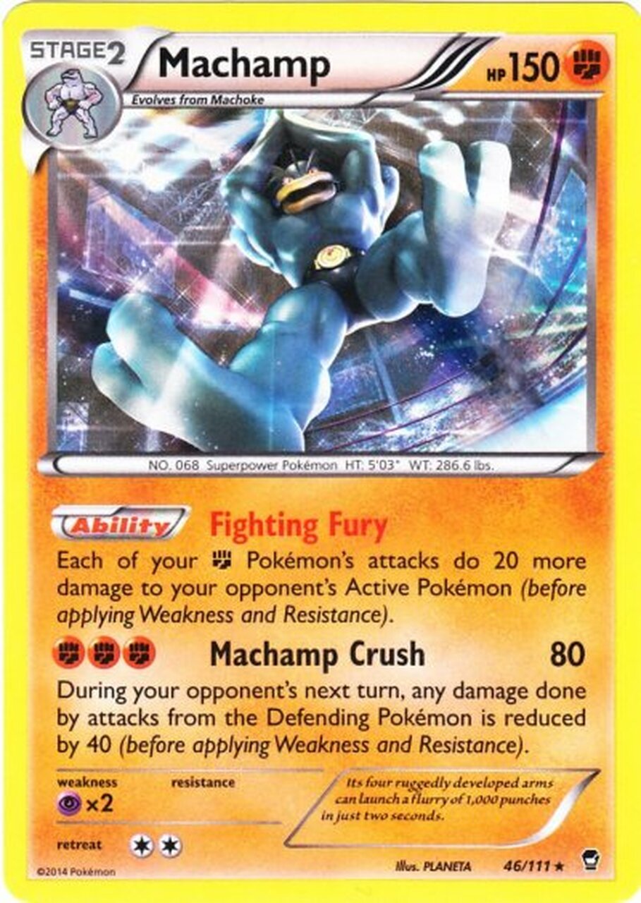 Machamp (46/111) [XY: Furious Fists] | Rock City Comics