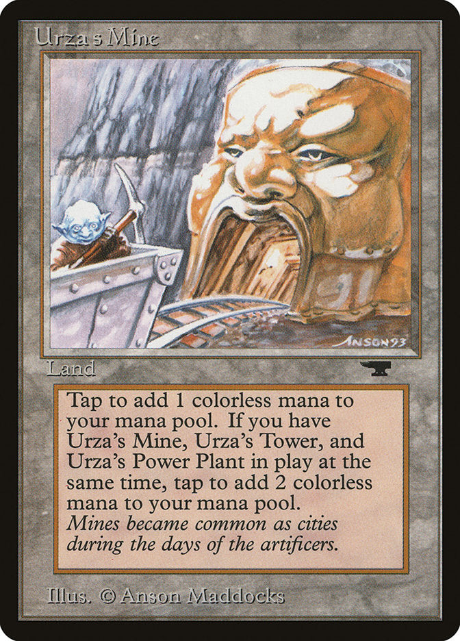 Urza's Mine (Mine Cart Entering Mouth) [Antiquities] | Rock City Comics