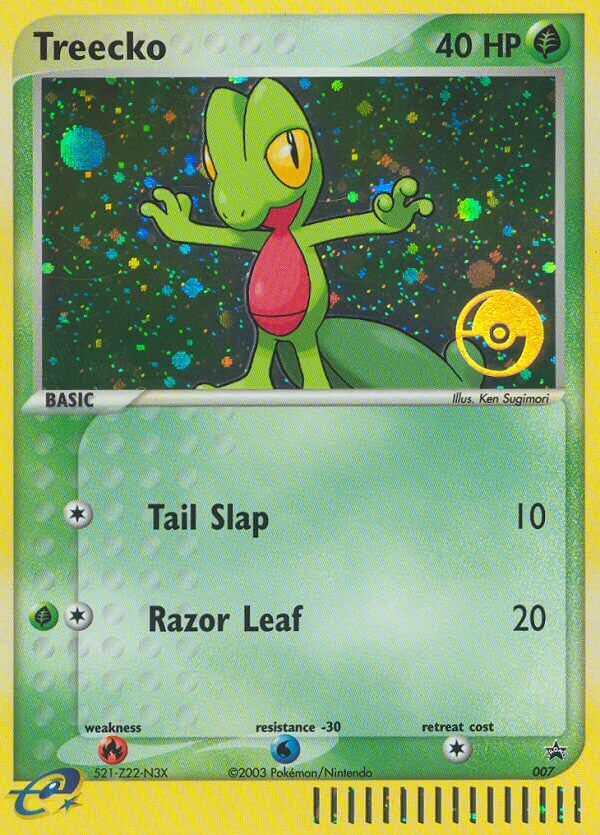 Treecko (007) [Nintendo: Black Star Promos] | Rock City Comics