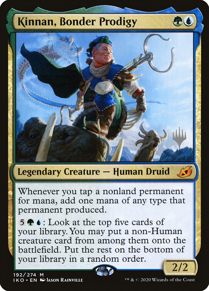 Kinnan, Bonder Prodigy (Promo Pack) [Ikoria: Lair of Behemoths Promos] | Rock City Comics